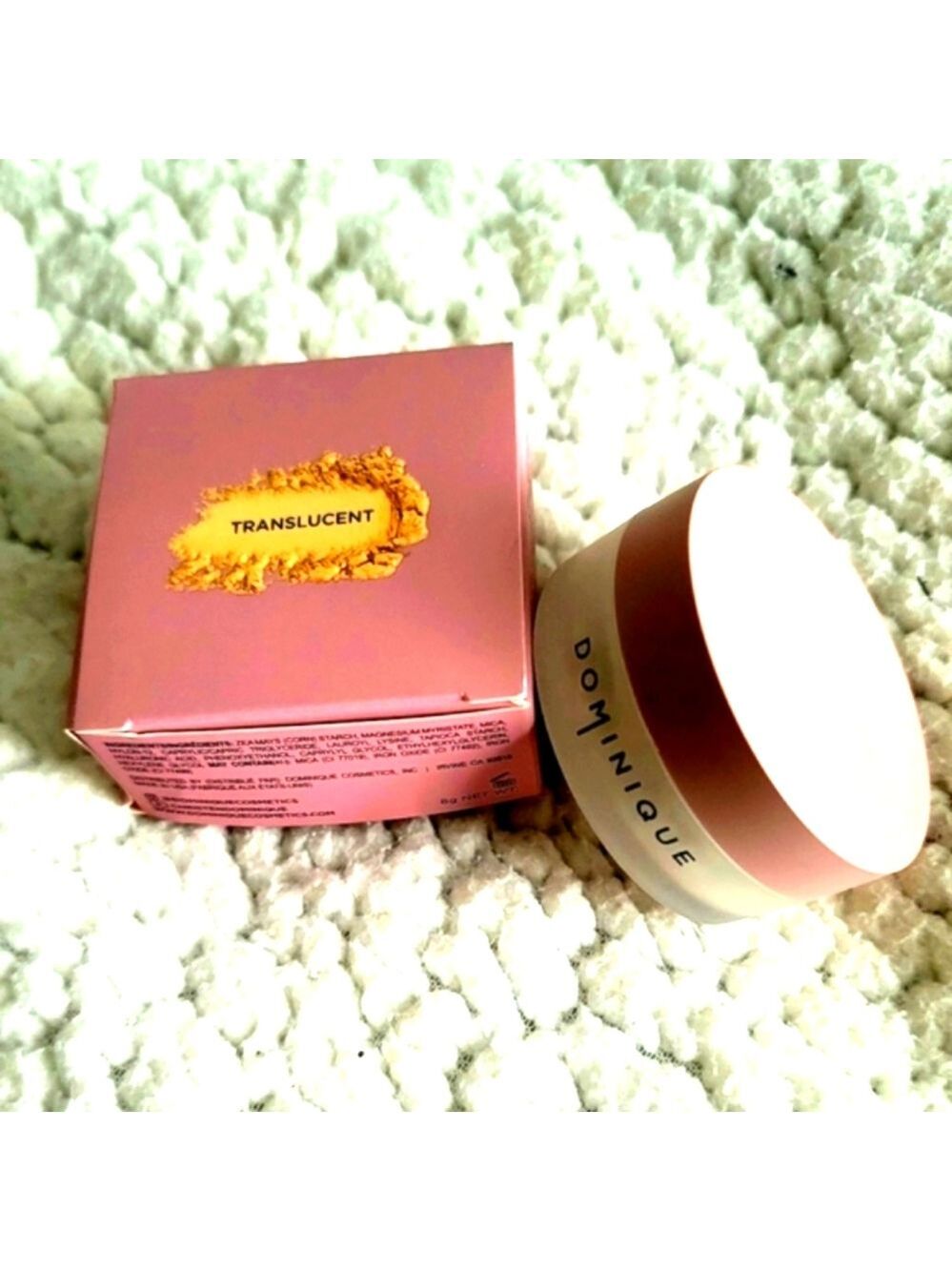 NEW Dominique Smooth and Blur Setting Powder in Translucent 8 g